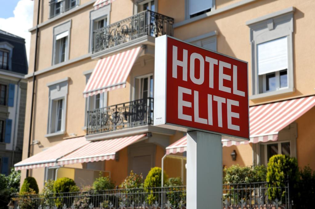 Elite Hotel Lausanne Luaran gambar